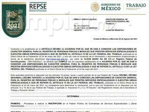 REPSE contamos con los requisitos legales para el servicio de limpieza 