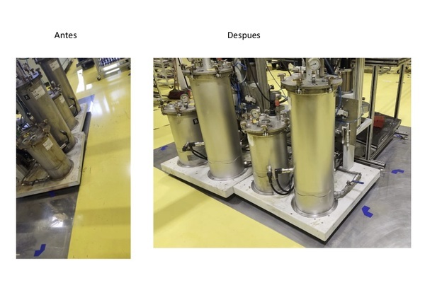 Proyecto de desicrustación y pasivado de tanques de acero inoxidable