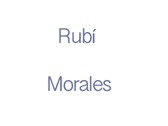Rubí Morales