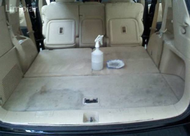 Limpieza de interior de auto