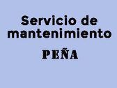 Servicio de mantenimiento Peña