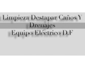 Logo Limpieza Destapar Caños Y Drenajes Equipo Eléctrico D.F