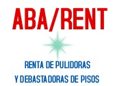 Logo Aba /Rent Renta De Pulidoras Y Desbastadoras De Pisos