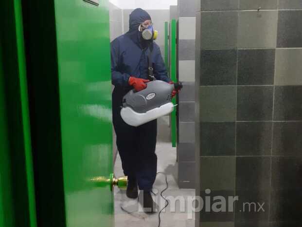 Sanitización de baños