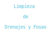 Limpieza de Drenajes y Fosas