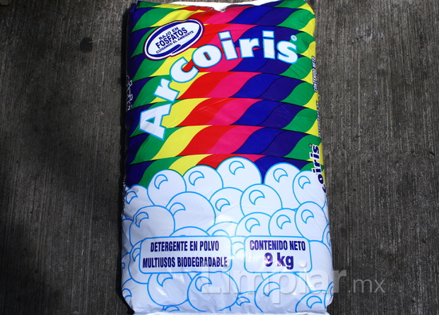 Detergente arcoiris 9 kg