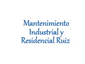 Mantenimiento Industrial y Residencial Ruiz