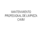 Mantenimiento Profesional de Limpieza Camm