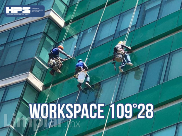 TRABAJO DE ALTURA EN WORKSPACE 109°28