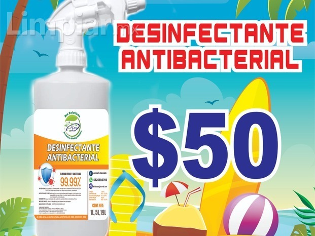 AURACHEMICAL DESINFECTANTE ANTIBACTERIAL 1L,4L,5L,18L,19L,20L