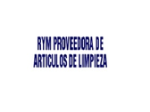 Rym Proveedora De Artículos De Limpieza