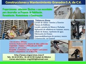 CMG, Lavado de Vidrios, Construcción y Mantenimiento